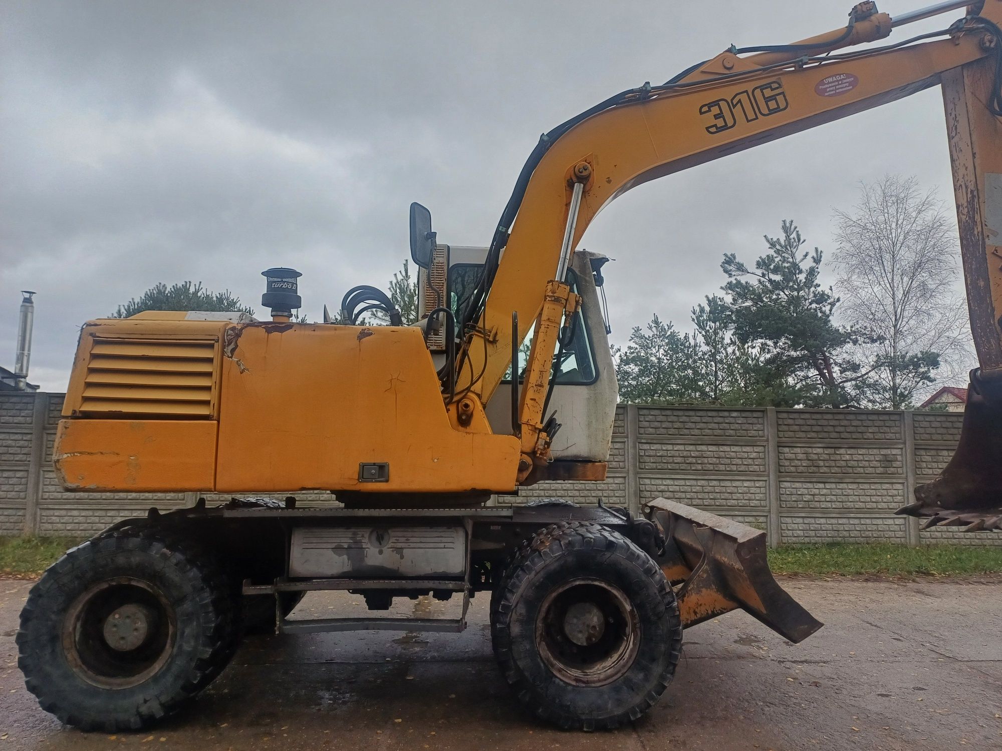 Koparka kołowa jcb JS 160 W
