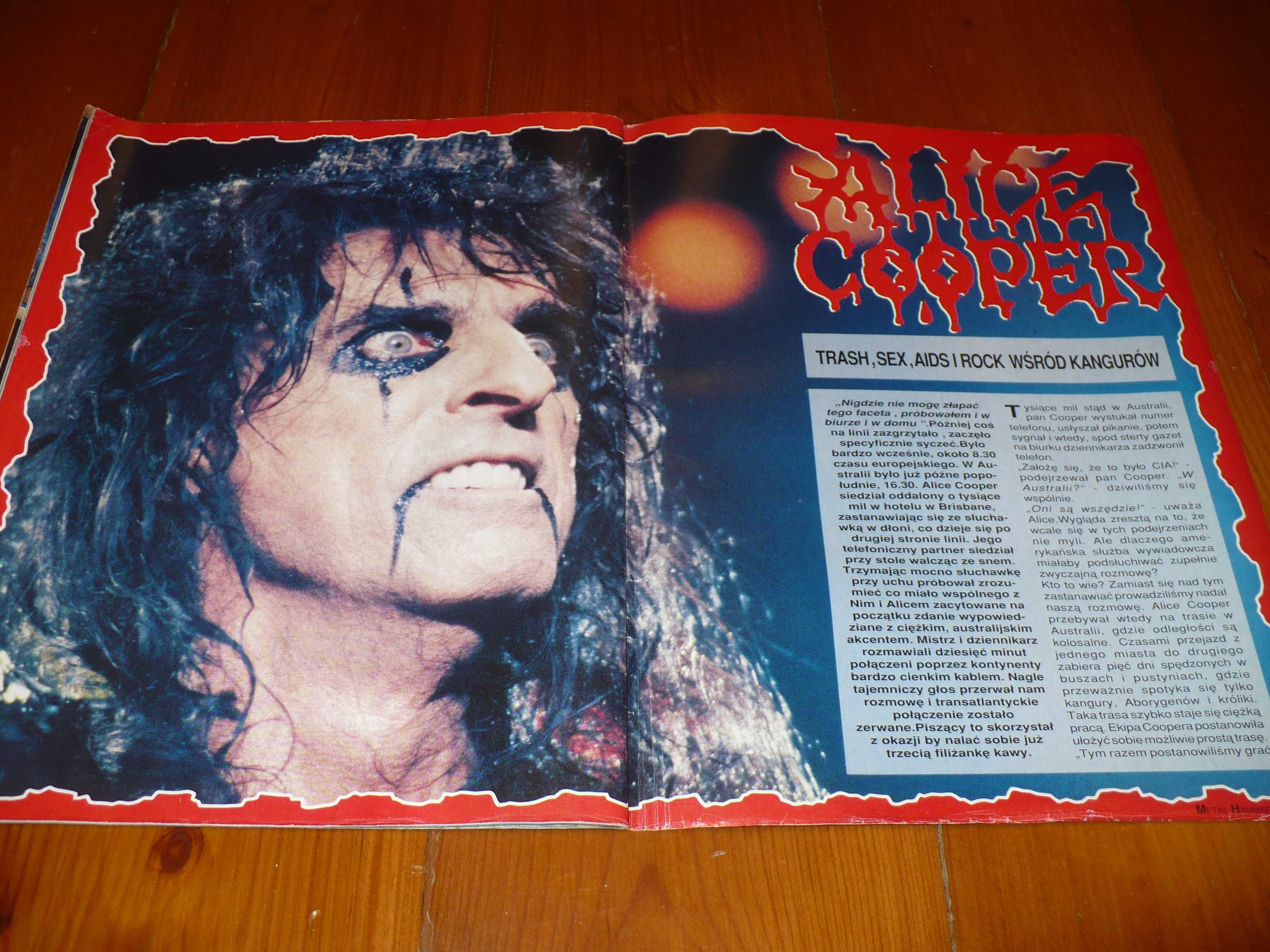 METAL HAMMER PIERWSZY NUMER '90 Obecnie Jedyny W Polsce Na Sprzedaż !!