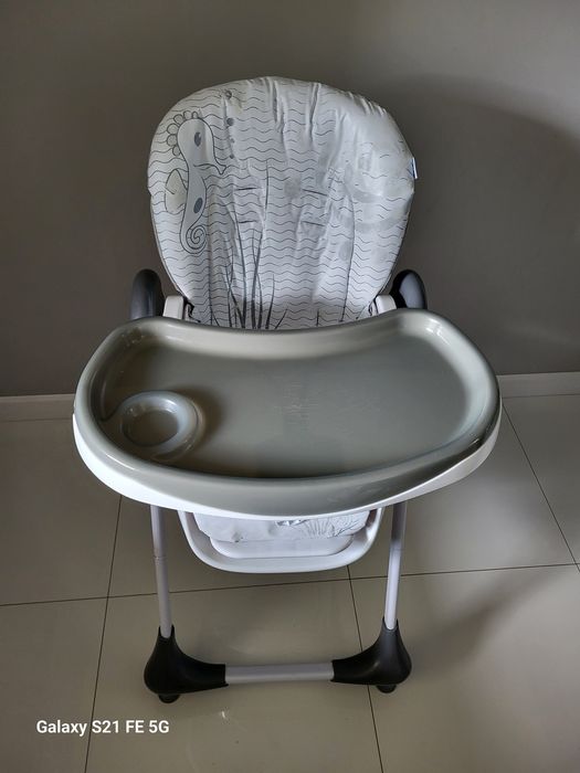 Baby Mix Junior Krzesełko Do Karmienia Ciemnoszare Dark Grey 44852
