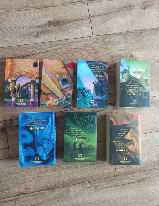 Harry Potter 1-7 Rowling Media Rodzina stare wydanie