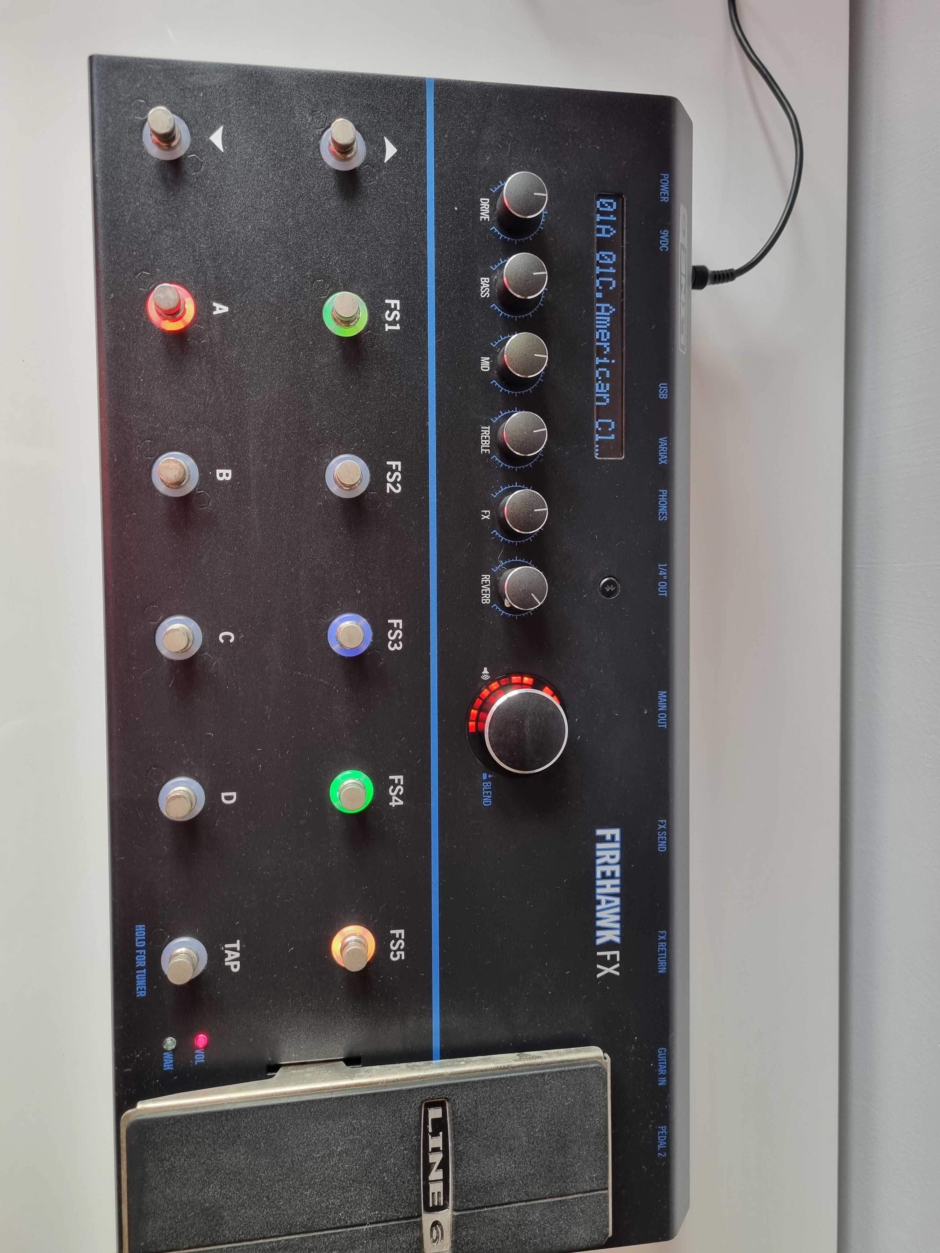 Line 6 Firehawk FX multiefekt gitarowy helix pod fractal