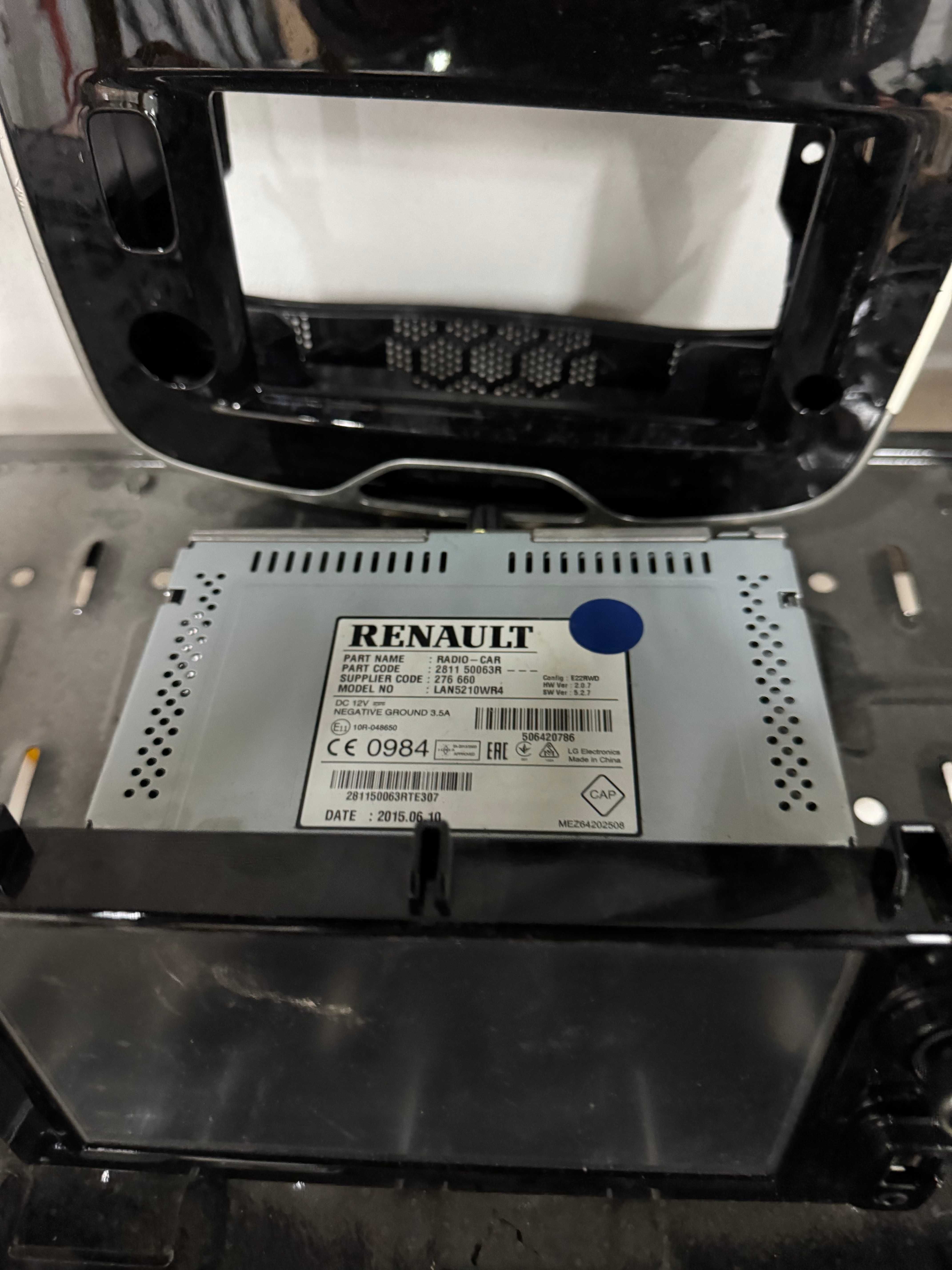 Rádio e moldura original Renault Clio RS