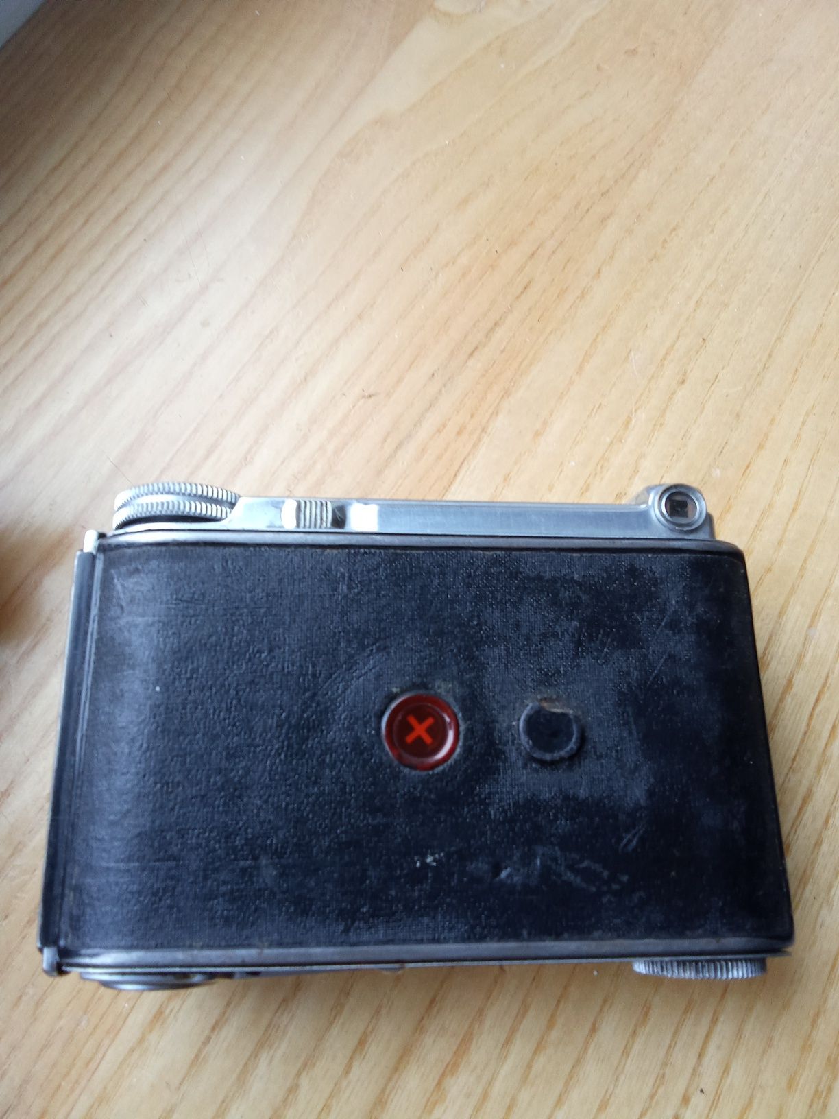 stary aparat fotograficzny 120mm obiektyw compur
