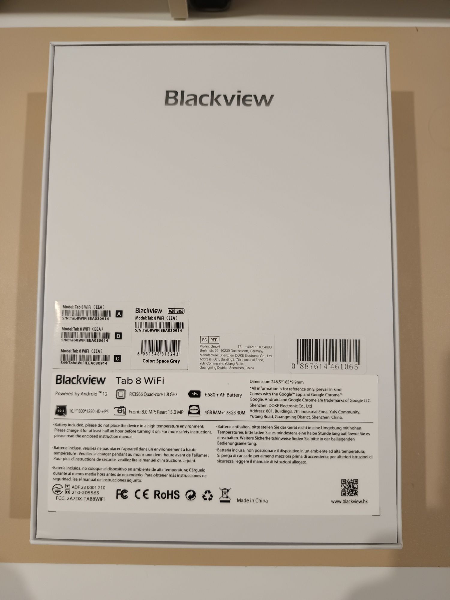 Tablet Blackview "Tab 8 WiFi"