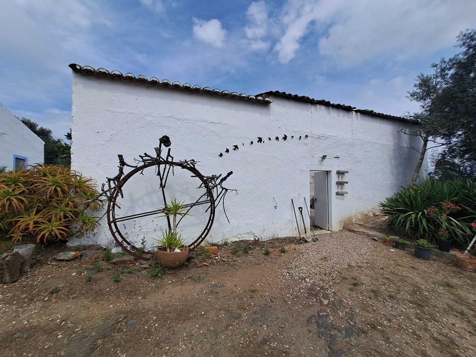 T0 em quinta para aluguer de curta duração com pátio privado