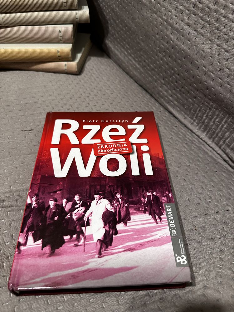 Książka Rzeź Woli : zbronia nierozliczona Piotr Gursztyn