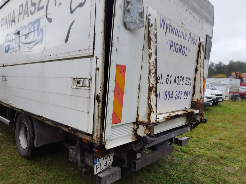 Winda Rampa BAR cargolift 2000kg aluminiowa sprawna