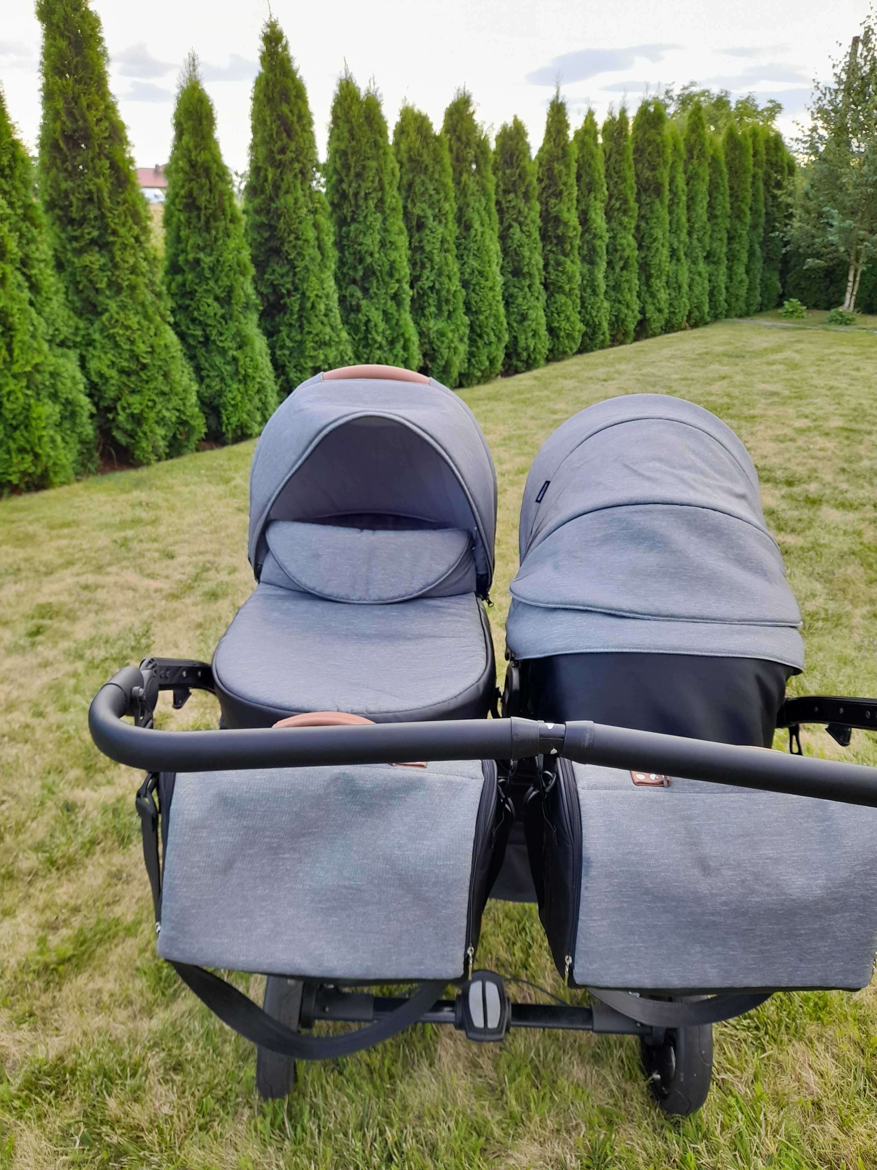 Wózek bliźniaczy Junama Modena Duo