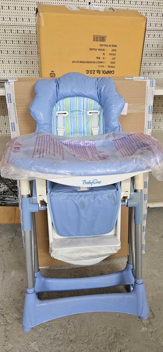 Krzesełko do karmienia Babyono fotelik do jedzenia Babyono rozkładany