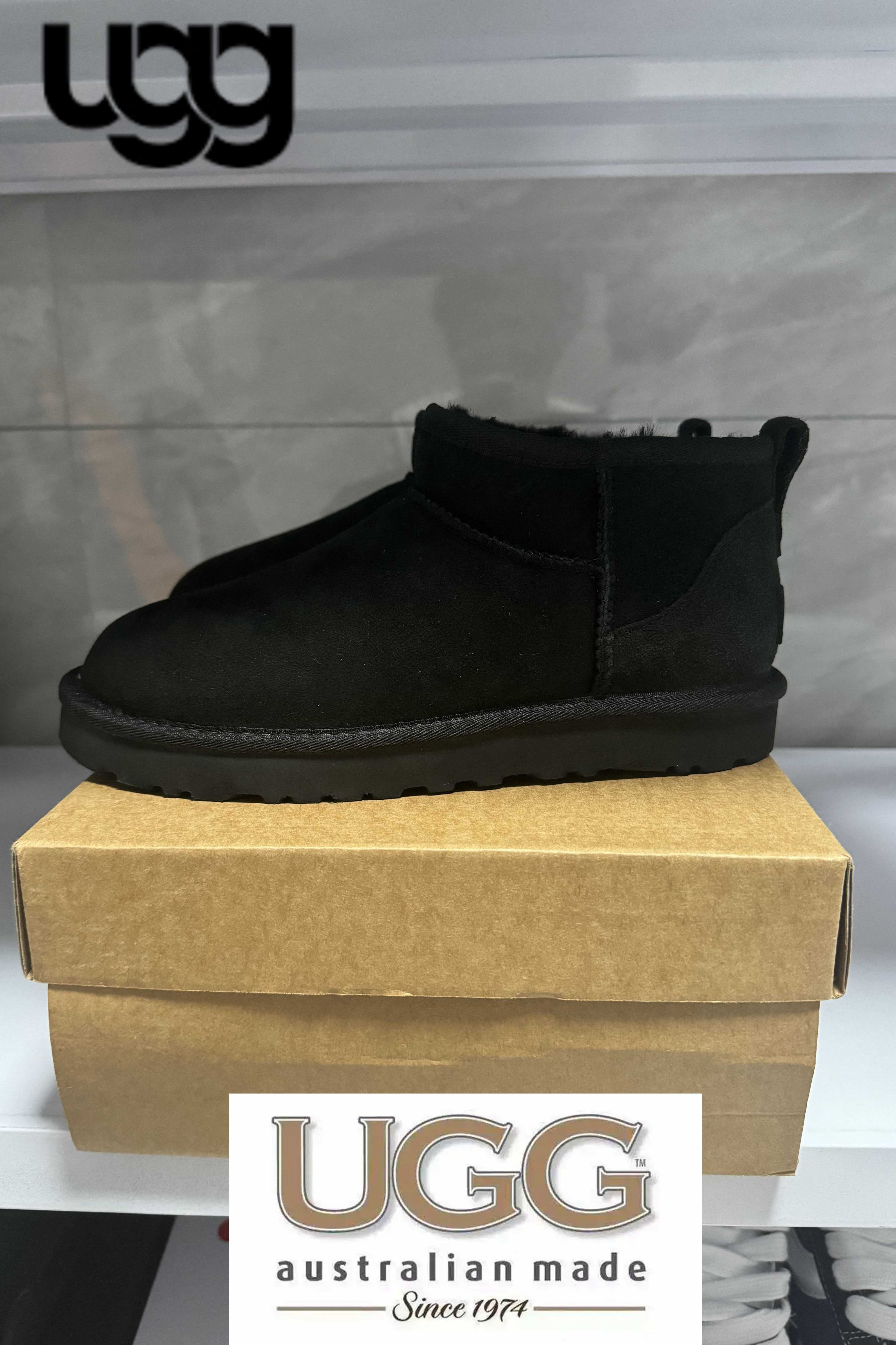 UGG Classic Ultra Mini Boot Czarny EU38
