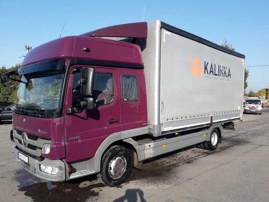 Mercedes Atego 818 duża kabina niski przebieg