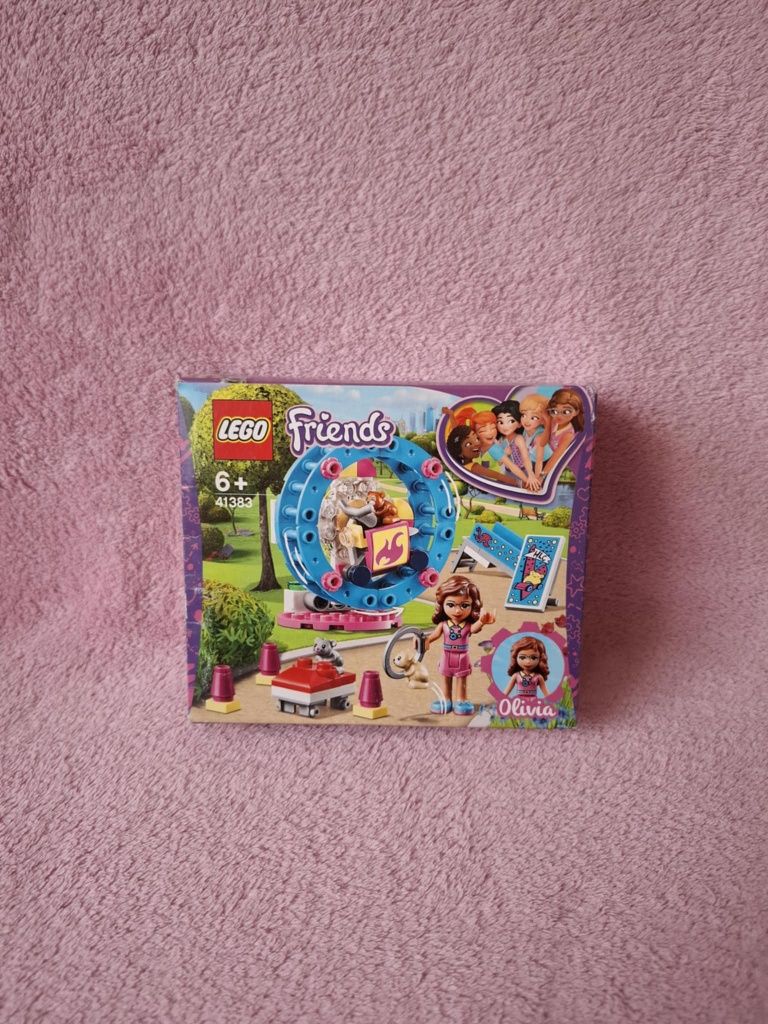 Zestaw klocki lego friends 41383 Plac zabaw dla chomików Olivii