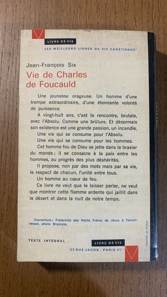 Vie de Charles de Foucauld