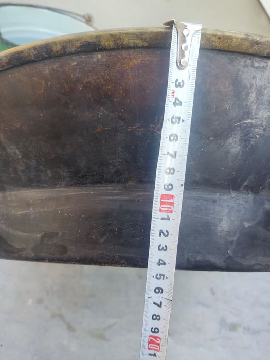 Старый таз латунь или бронза  / Таз для варенья варки старинный