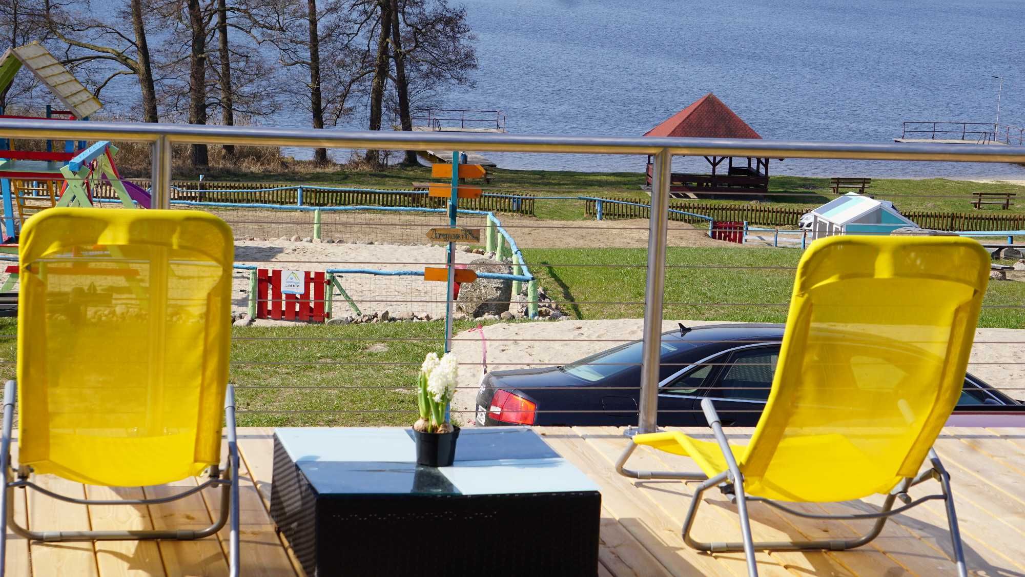 Całoroczne domki z jacuzzi, sauną. Wakacje nad jeziorem, Mazury