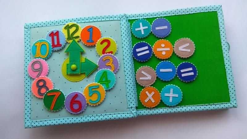 Абетка та Матиматика. Розвиваюча книга для дітей.