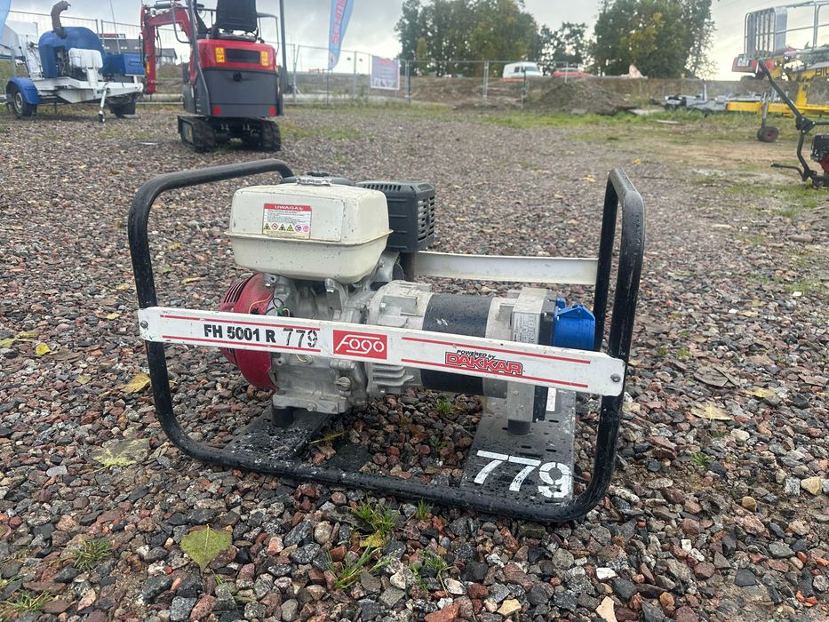 Agregat Prądotwórczy Fogo FH 5001R 4,2 KW Sprawny