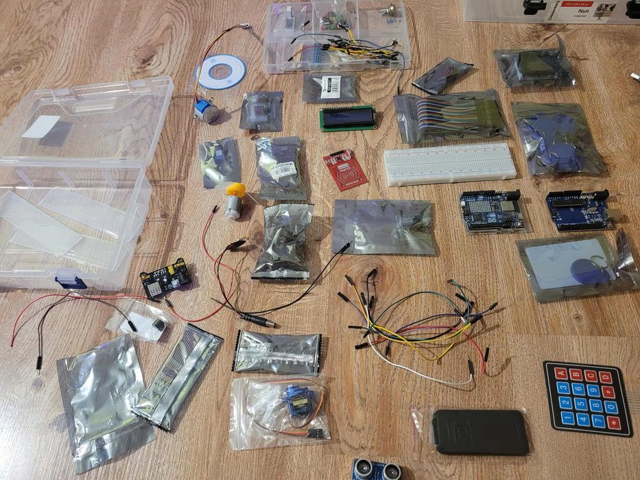 Zestaw XXL Arduino | Arduino uno r3, r4 wifi, ESP8266 | czujniki | rfi