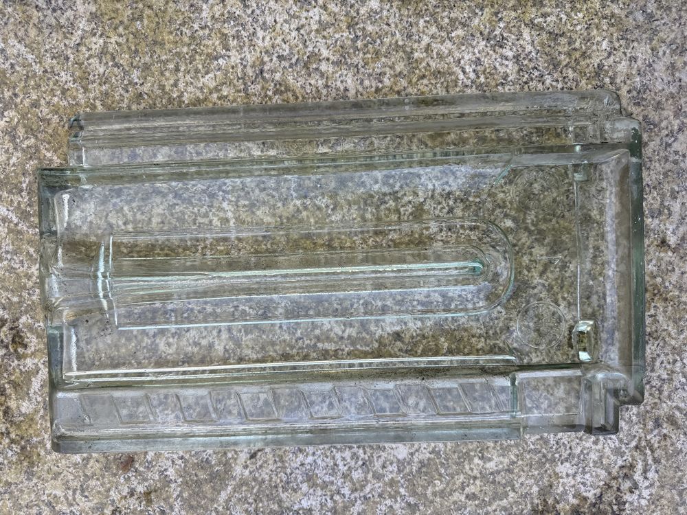 Telha de vidro tipo francesas (1 unidade)