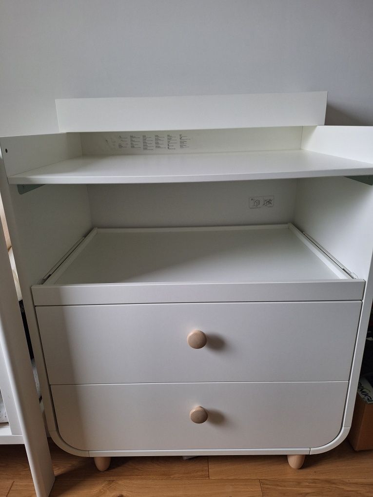 Komoda myllra, myrlla, biała, niemowlęca, Ikea