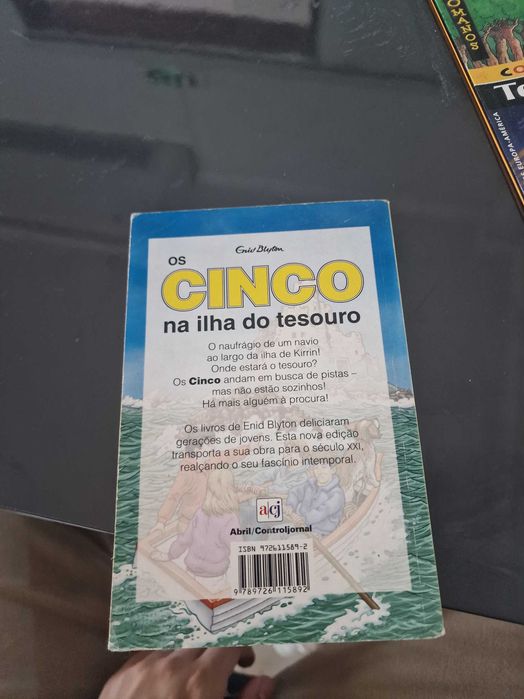 Os cinco na ilha do tesouro - Enid Blyton