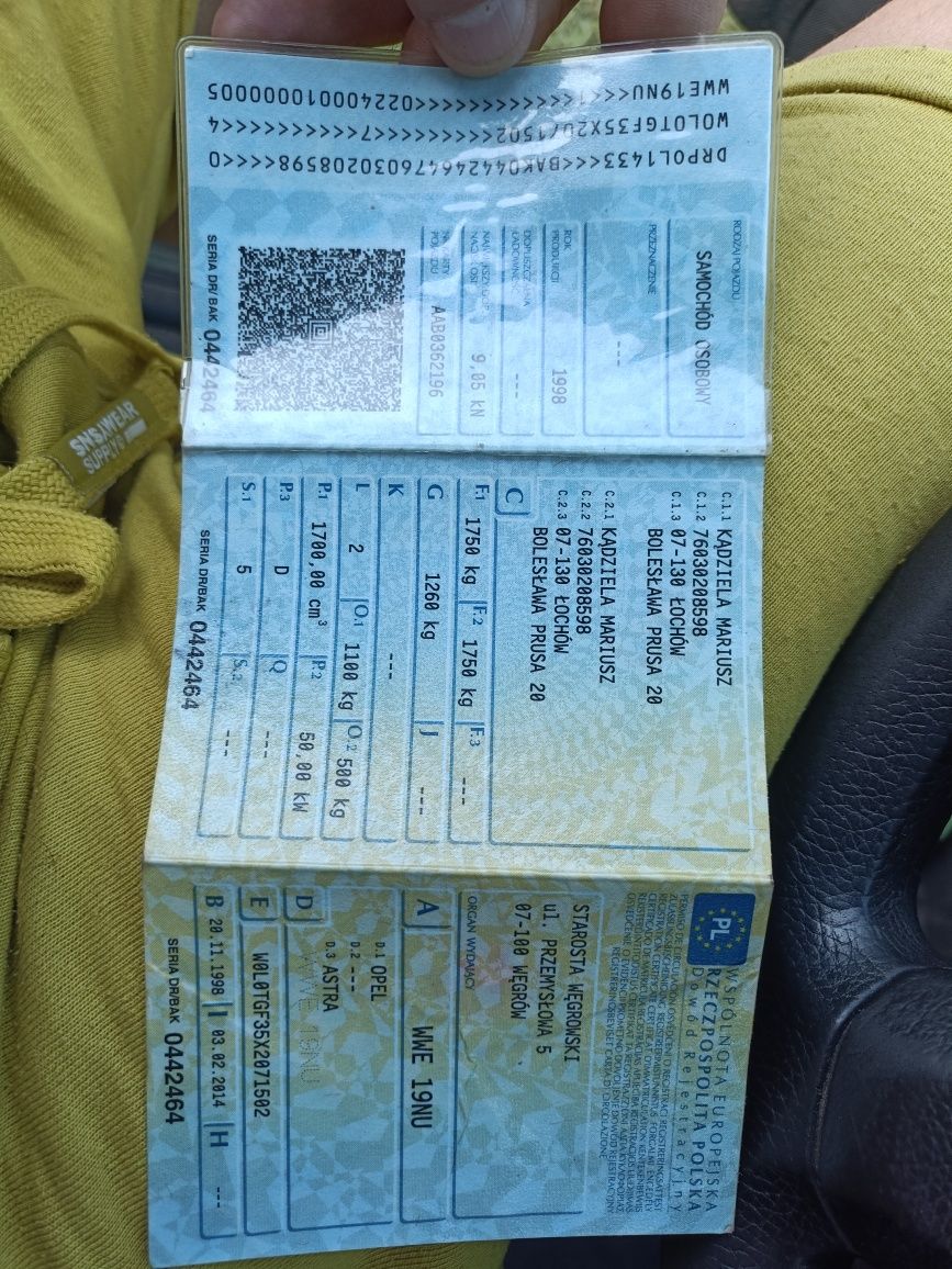 Opel astra 1.7 1998рік