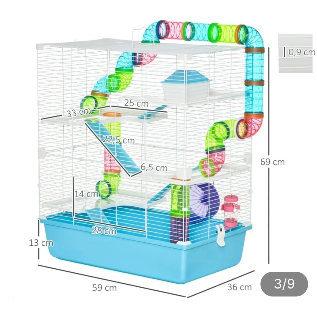 Gaiola para hamster