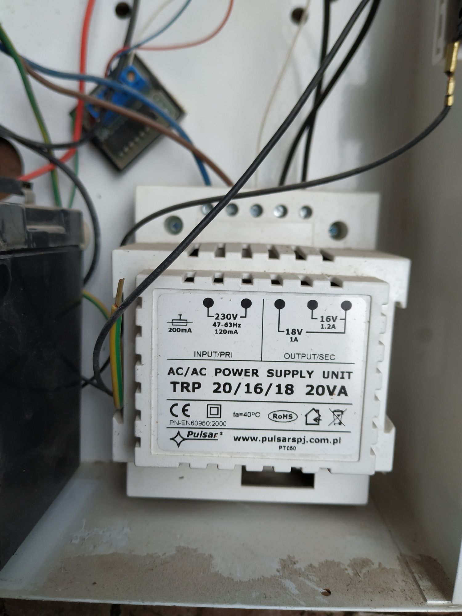 alarm system, Transmitter Ats 100, pulsar awo 155 nadajnik