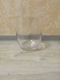 Скляна ваза прозорого скла