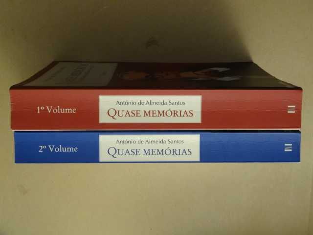 Quase Memórias de António de Almeida Santos - 2 Volumes - 1ª Edição