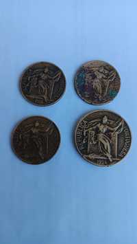 Moedas de 50 cent. e 1 escudo. 1924 e 1926