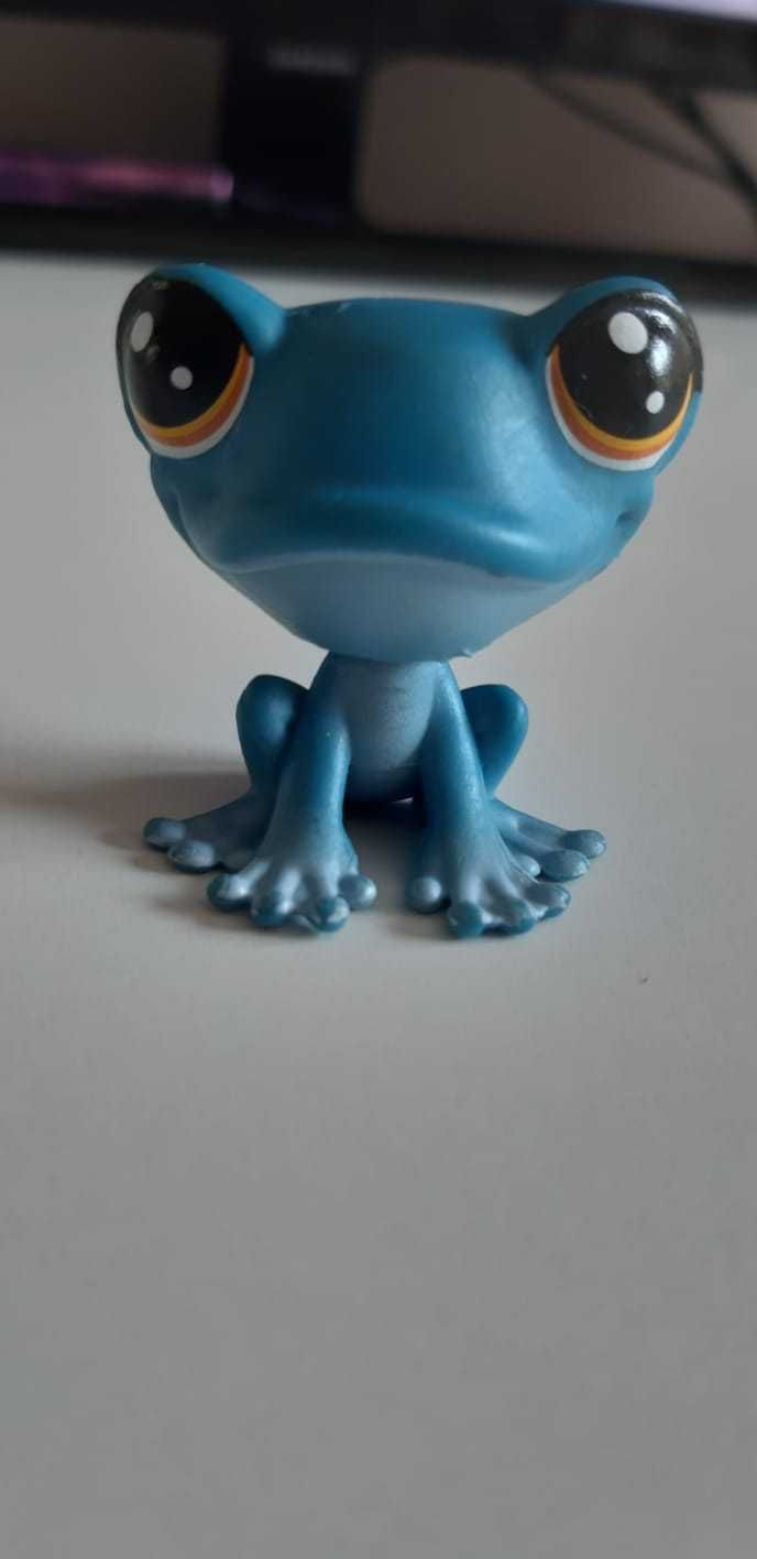 Littlest Pet Shop LPS  kot, koala, ślimak i żaba