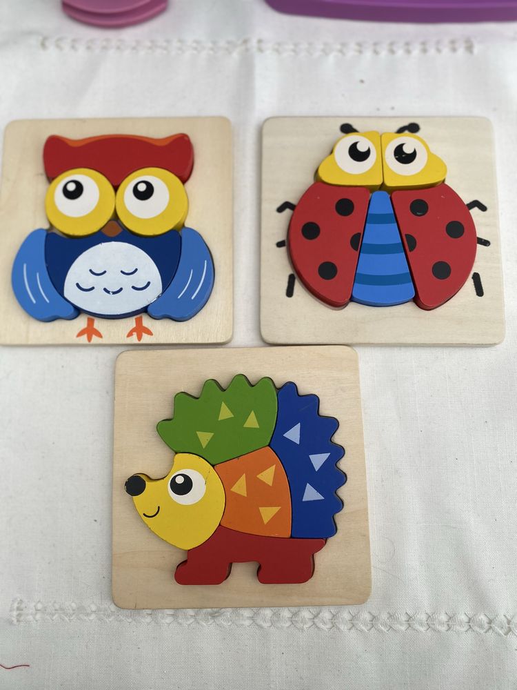 Montessori Puzzles animais do bosque