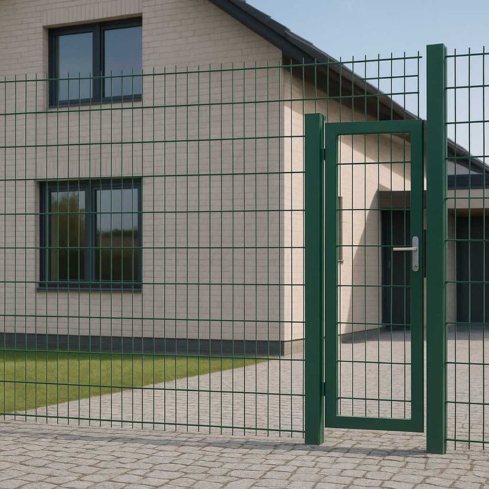 Уличные распашные/откатные ворота жалюзи — производство и доставка