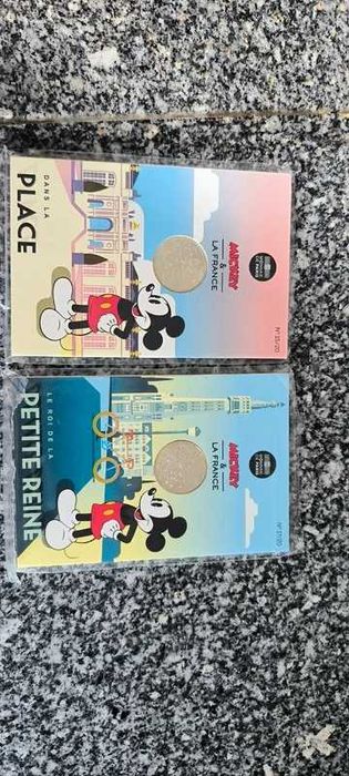 Lote 2x10€ Mickey - prata