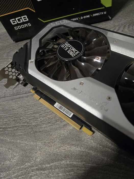 Видеокарта palit 1060 super jetstream
