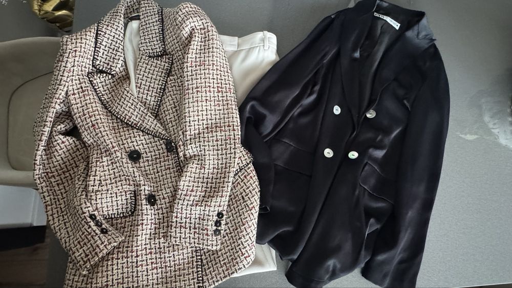 Zestaw martnarki i spodnie eleganckie Zara xs