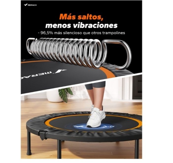 Trampolim como novo