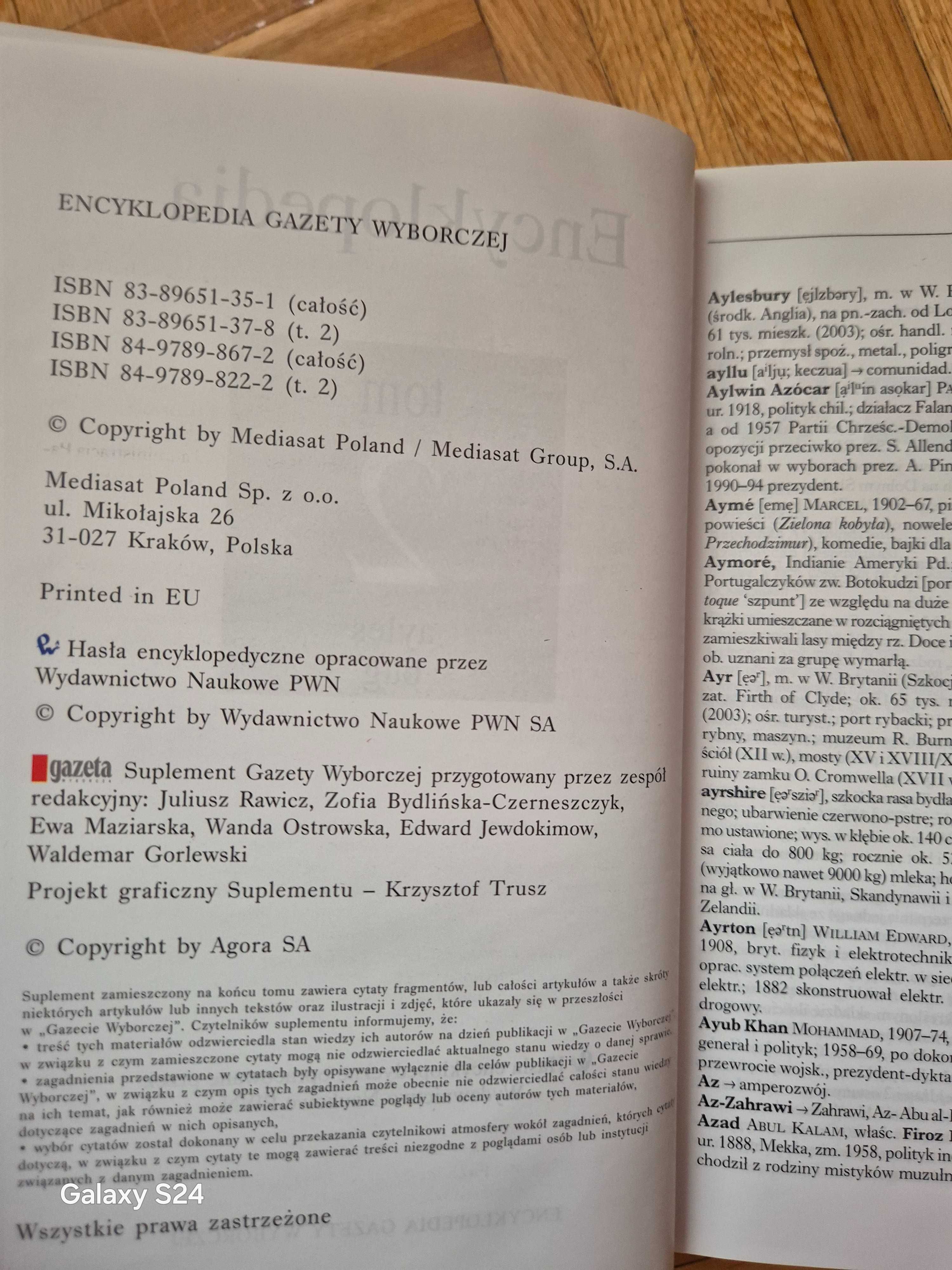 Encyklopedia  20 tomów + 1 Religie Świata
