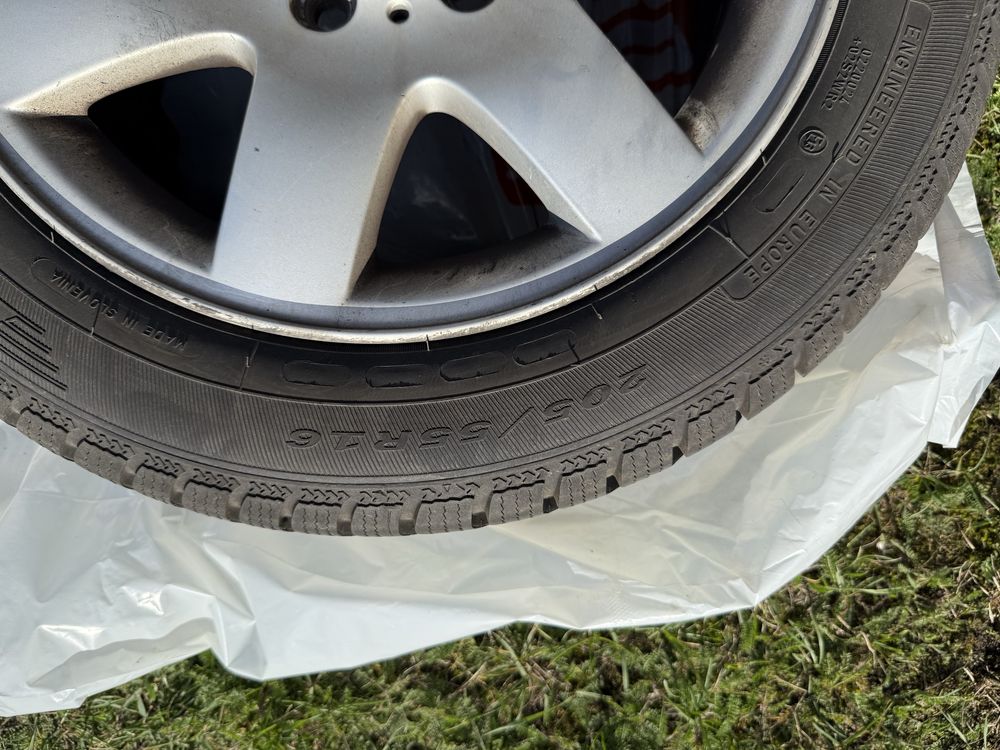 Opony+Felgi Bmw Zimowe Debica frigo 205/55 r16 Idealne Caly komplet!