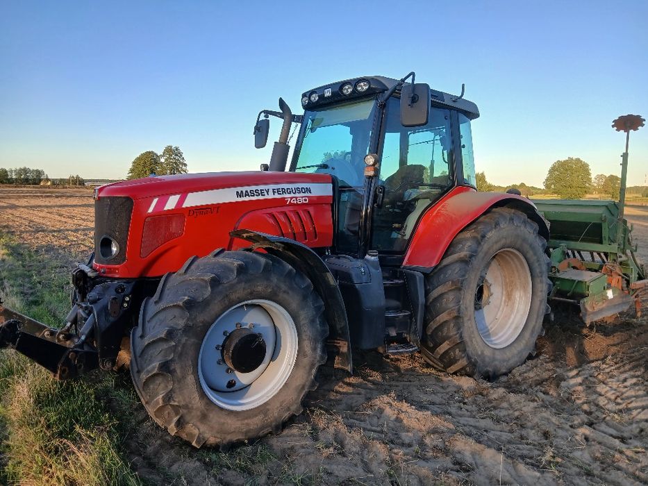 Brutto. 2008r. W oryginale idealny stan. Massey Ferguson 7480 dyna VT