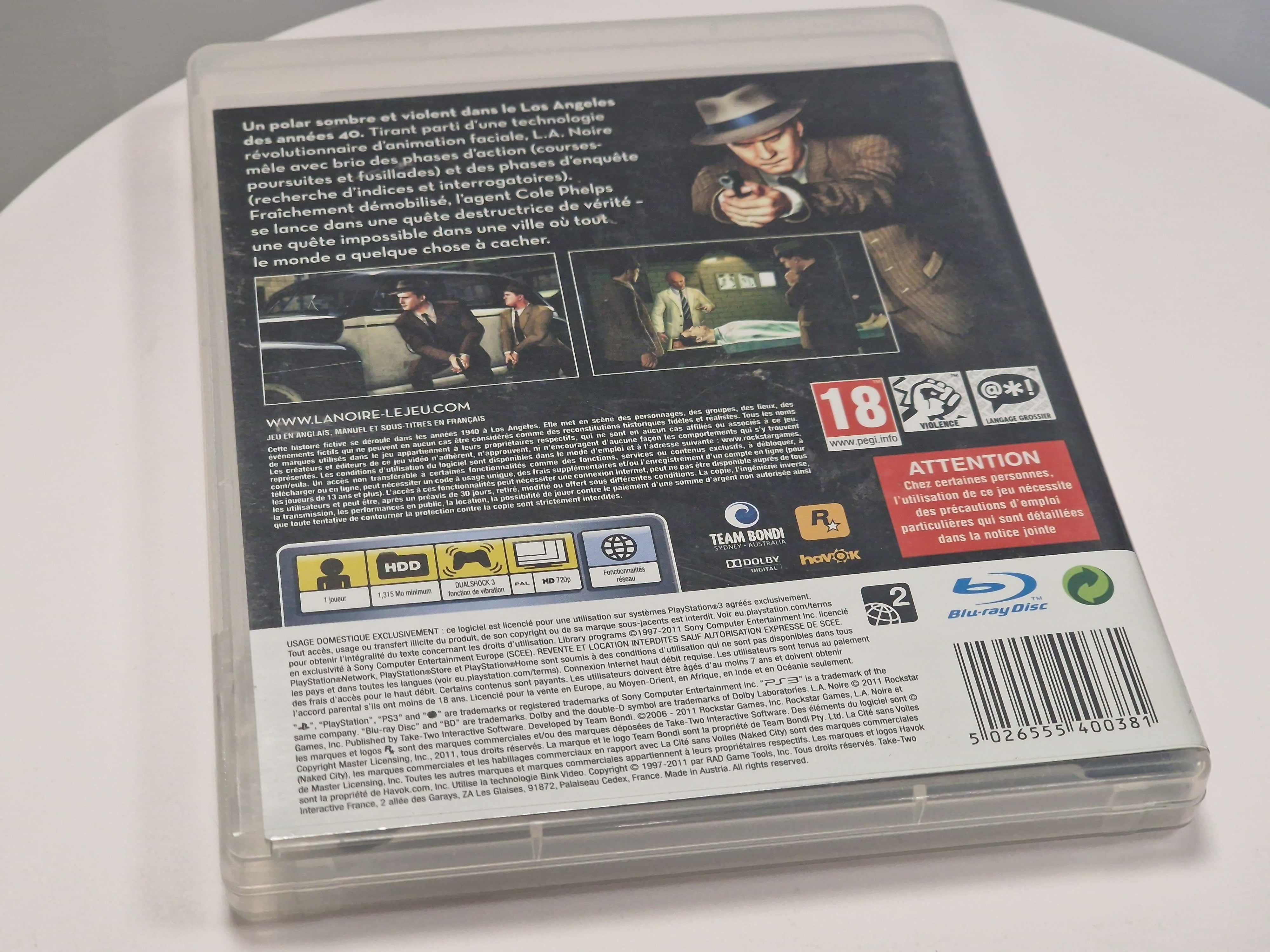 Gra PS3 L.A. Noire Sklep Zamiana