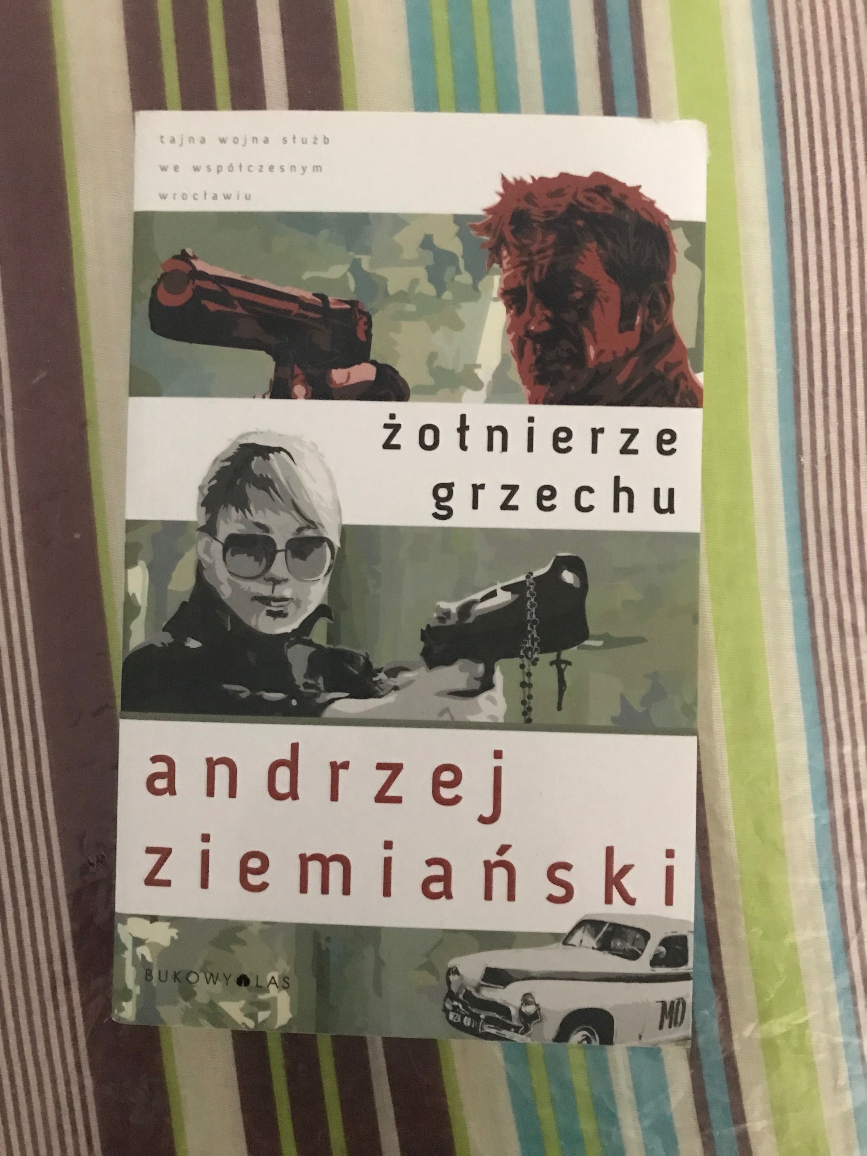 Książka. Ziemiański. Żołnierze grzechu.