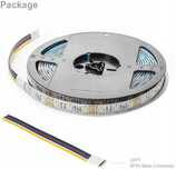 OŚWIETLENIE taśma LED btf 5050 rgbww rgb dc12V ip30 4m NOWE a256