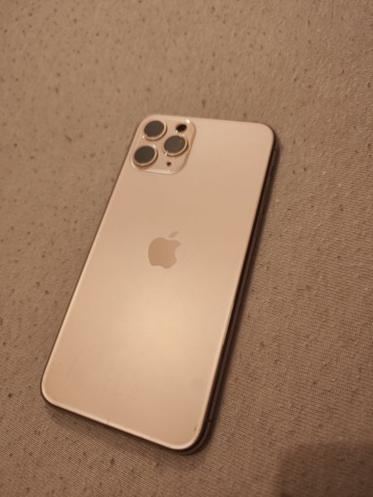 Korpus obudowa oryginalna demontaż iPhone 11 pro gold złoty