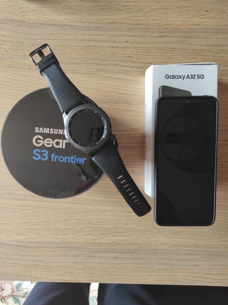 Samsung Galaxy A32 5G + Relógio Samsung Gear S3 Frontier