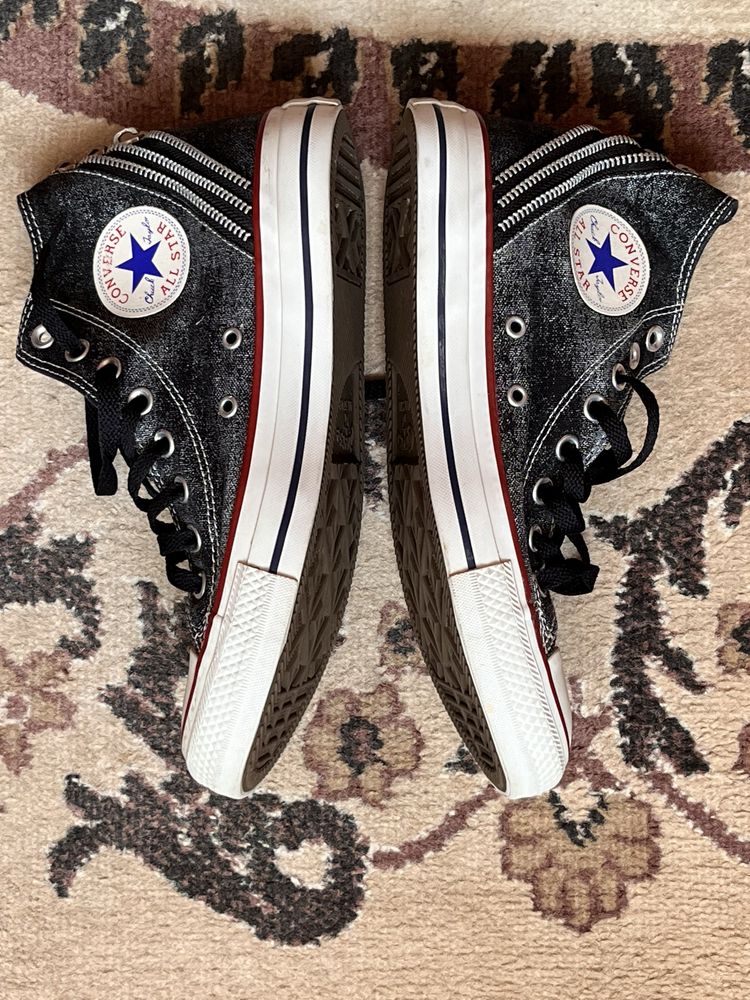 Кеди converse all star високі