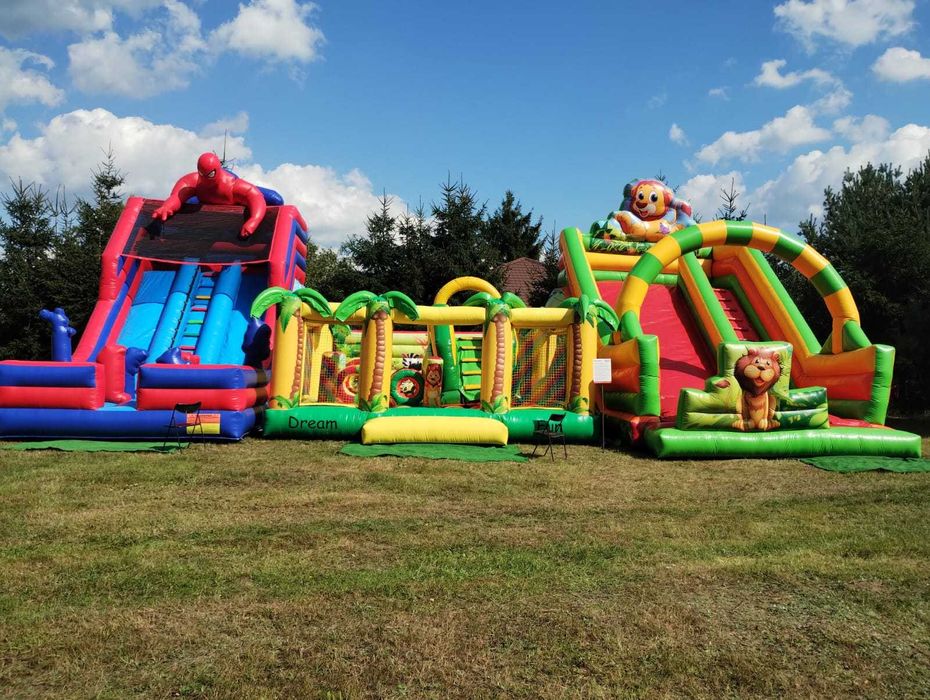 Zjeżdżalnia Dmuchana, Atrakcje Dzieci,Tor Przeszkód-Wynajem-Nowości