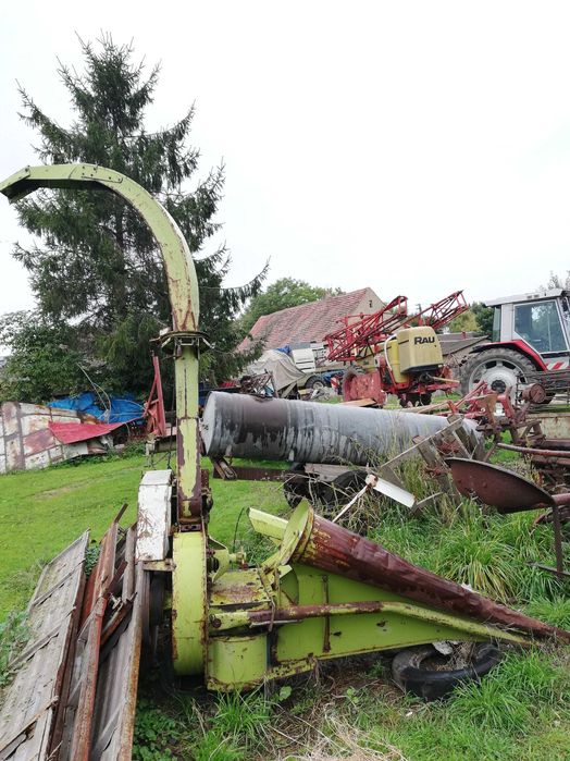 Sieczkarnia class jaguar i burty z nadstawkami do przyczepy d55