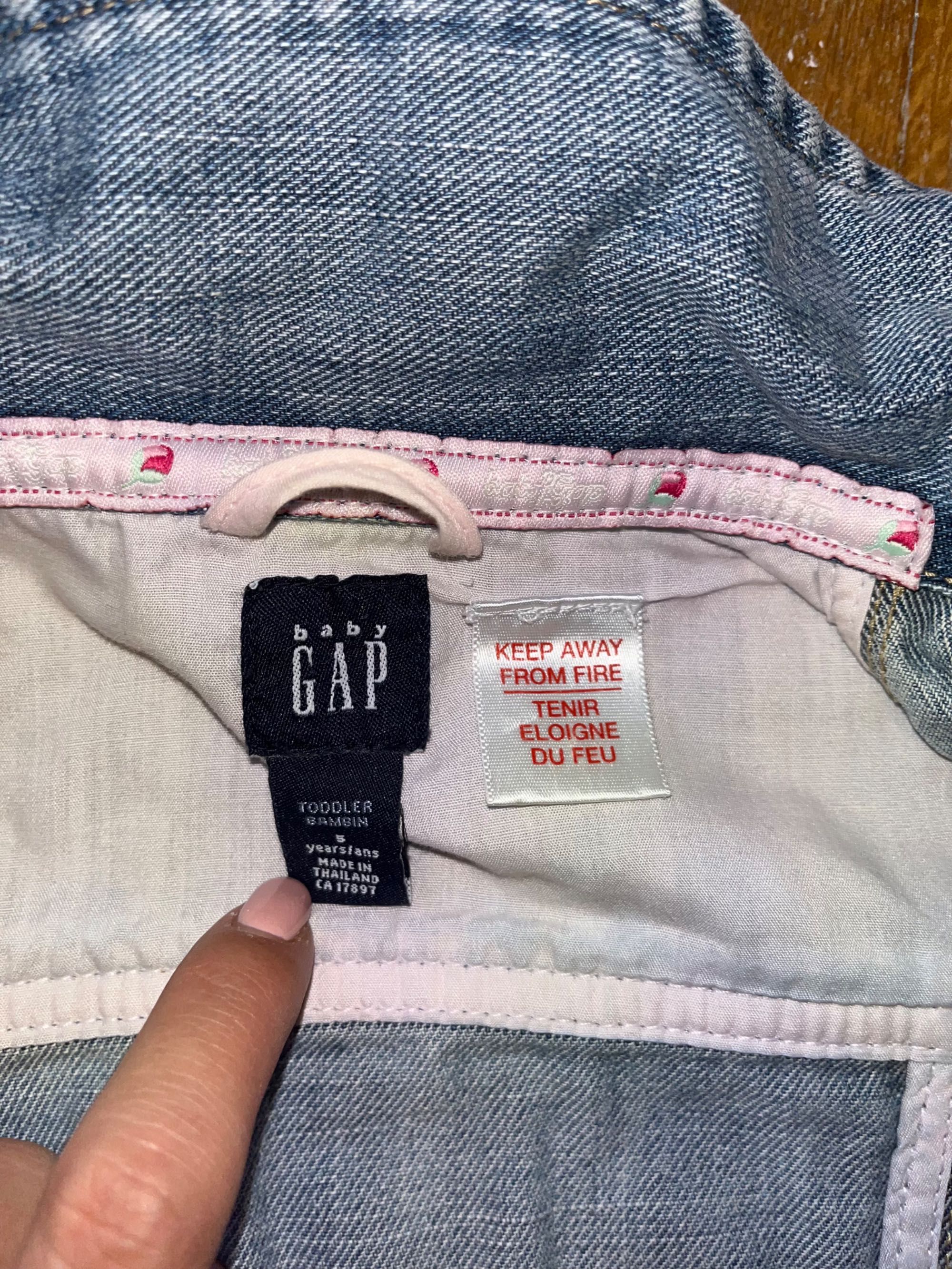 Jeansowa bluza GAP